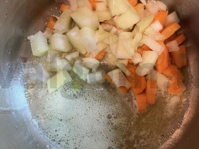 Sūrio ir grietinėlės sriuba Žingsnis 5