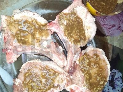 Kiaulienos antrekotai su garstyčių padažu Žingsnis 5