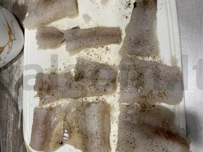 Pollock dvigubame katile Žingsnis 1