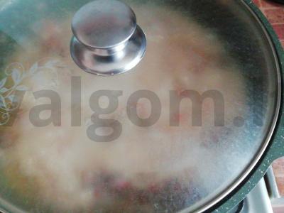 Troškinta vištiena sojų ir grietinės padaže Žingsnis 4