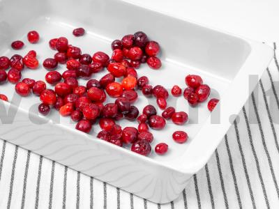 Džiovintos spanguolės Žingsnis 2