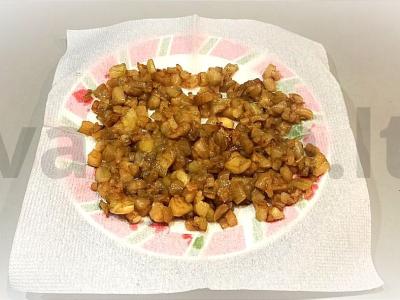 Aštrios baklažanų salotos Žingsnis 2