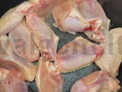 Makaronai su daržovėmis sojų padaže Žingsnis 2