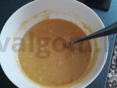 Mandarinų pyragas Žingsnis 3