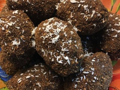 Šokoladinis bulvių pyragas. pagrindine nuotrauka