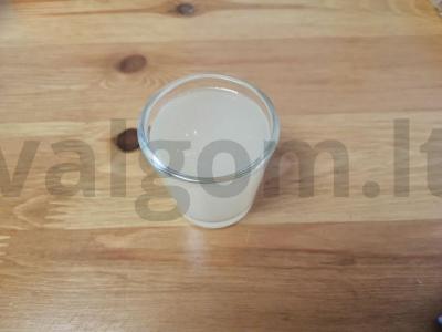 Mini desertas "Persimonas su razinomis" Žingsnis 4