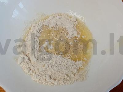 Mini desertas "Persimonas su razinomis" Žingsnis 6