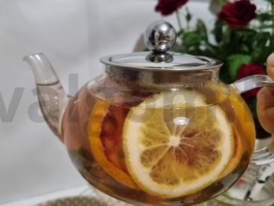 Craft arbata Sicilijos apelsinų arbata Uzbekijos citrinų arbata pagrindine nuotrauka
