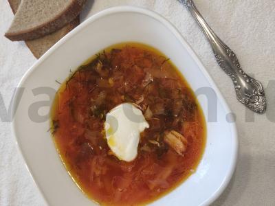 Mėgėjiški barščiai pagrindine nuotrauka