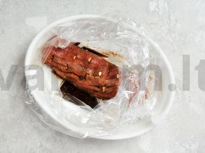 Naminis kiaulienos nugarinės mėsainis Žingsnis 2