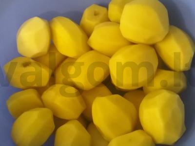 Bulvės žąsų taukuose Žingsnis 1