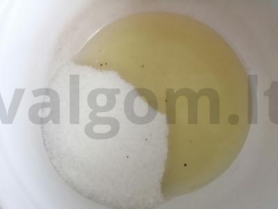 Meringue krepšeliai "Charm" Žingsnis 1