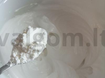 Meringue krepšeliai "Charm" Žingsnis 4