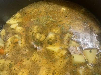 Kiaulienos ir daržovių kepsnys daugiafunkcinėje keptuvėje Žingsnis 5