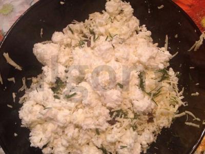 Chačapuri su bryndza Žingsnis 2