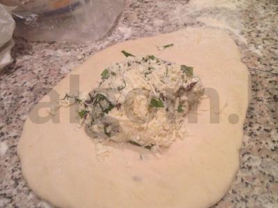 Chačapuri su bryndza Žingsnis 3