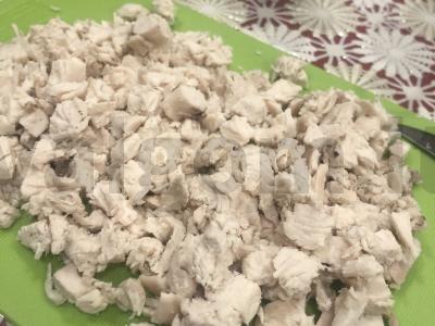 Olivier su jautiena Žingsnis 2