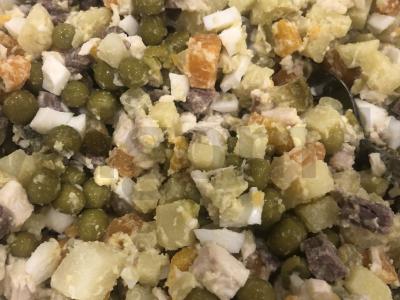 Olivier su jautiena pagrindine nuotrauka