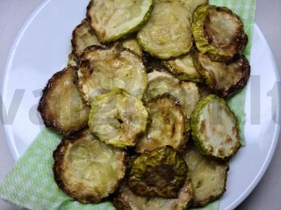 Salotos su keptomis cukinijomis Žingsnis 2