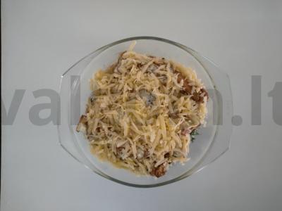 Mėsos blyneliai su grybais Žingsnis 9