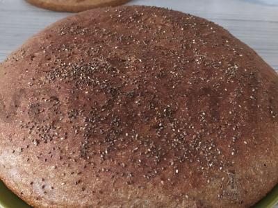 Linų duona su chia sėklomis Žingsnis 5