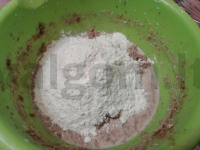 Vienos vafliai su kakava Žingsnis 3