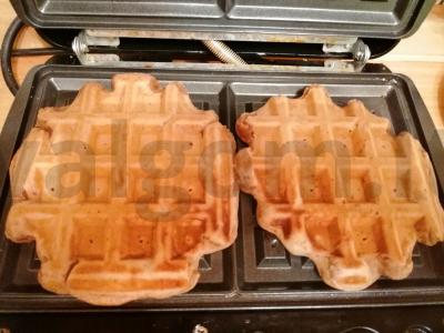 Vienos vafliai su kakava Žingsnis 6