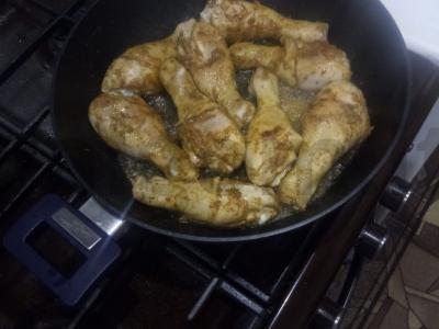 Makaronai su vištiena Žingsnis 2