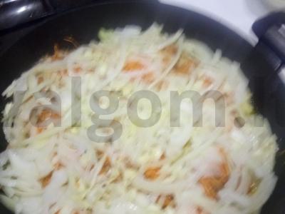 Makaronai su vištiena Žingsnis 3