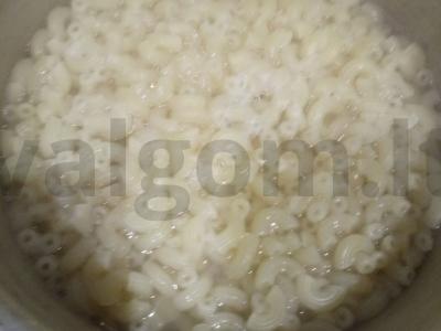 Makaronai su vištiena Žingsnis 5