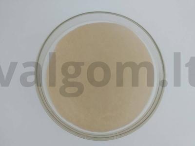 Kruasanai ant pieno miltelių ir kiaušinių miltelių su šokolado įdaru Žingsnis 1