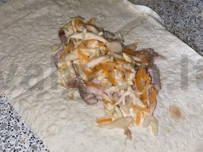 Ksenijos naminė šavarma Žingsnis 4