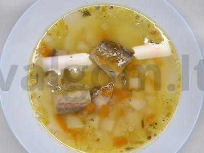 Gardi sriuba su žuvies konservais pagrindine nuotrauka