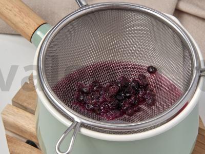 Juodųjų serbentų grietinė Žingsnis 2