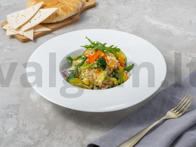 Sveika paelija su kukurūzais pagrindine nuotrauka