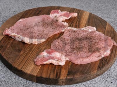 Prancūziškai pagaminta mėsa su majonezu ir grybais Žingsnis 3