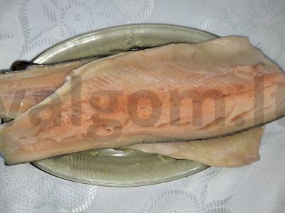 Gardžios upėtakių riletės su alyvuogėmis Žingsnis 1