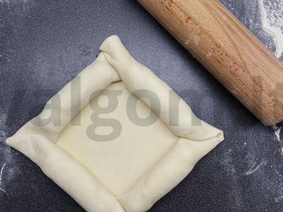 Sūrio paplotėlis su dešros apvadu Žingsnis 2