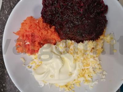 Sumuštiniai su silke "Shubka" Žingsnis 1
