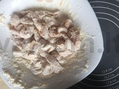 KFC grynuoliai. Žingsnis 5