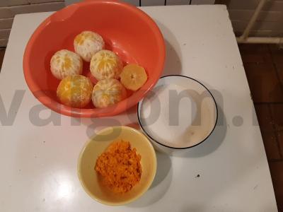 Naminė apelsinų uogienė Žingsnis 2