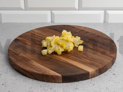 Salotos su bulvėmis ir rūkyta skumbre Žingsnis 1