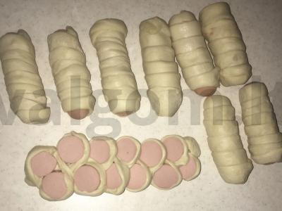 Greitos dešrelės tešloje Žingsnis 4