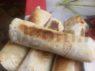 Naminė šavarma pagrindine nuotrauka