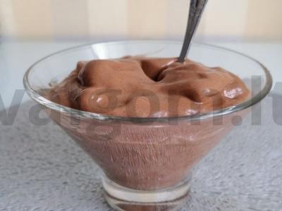 Šaldytas bananų desertas. pagrindine nuotrauka