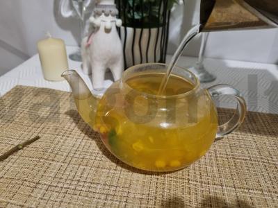 Atsitiktinė arbata su šaltalankiais ir avietėmis Žingsnis 3