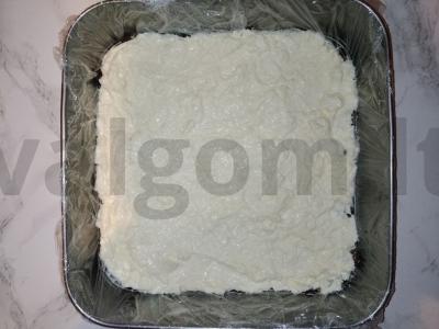 Uogų sūrio pyragas Žingsnis 3