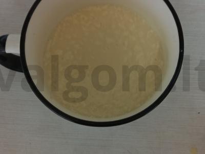 Pūstų debesų omletas Žingsnis 2