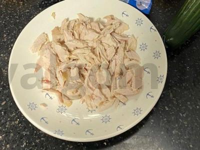 Salotos "Delight" su korėjietiškomis morkomis Žingsnis 1