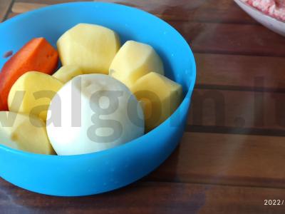 Mėsainių sriuba Greita Žingsnis 1